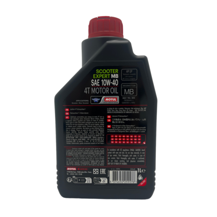 روغن موتور1 لیتری MOTUL 10w-40 MB