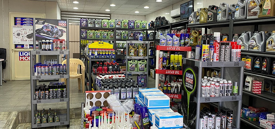 Motor oil wholesale centers in Tehran