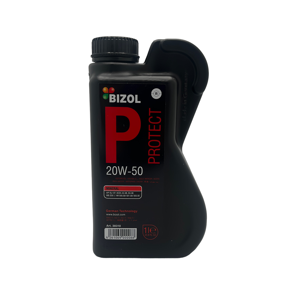 روغن-موتور-bizol-20w-50-SL-CF-MB-بیزول روغن موتور bizol 20w-50 SL-CF MB بیزول