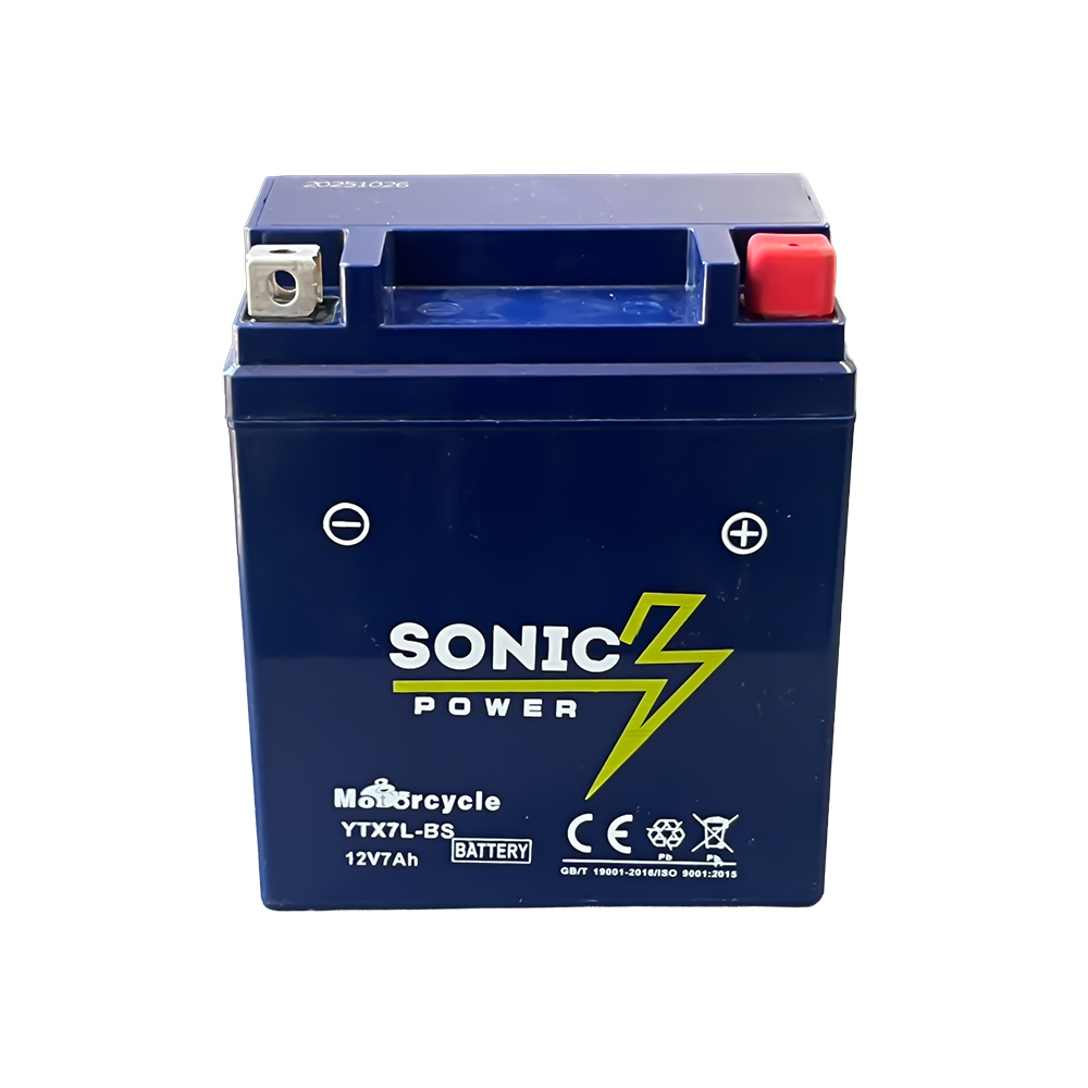 باطری-موتورسیکلت-12-ولت-7-آمپر-Sonic-سونیک باطری موتورسیکلت 12 ولت 7 آمپر Sonic سونیک